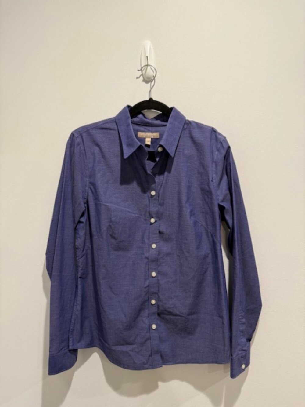 Banana Republic Blue Button-up Shirt - Size 12-14